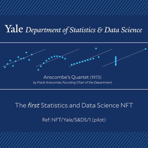 Yale Statistics and Data Science auctions an NFT