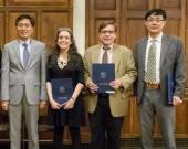 Harry Zhou receives Lex Hixson Prize for Teaching Excellence
